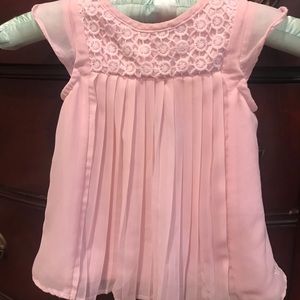 Pink Baby Dress Calvin Klein